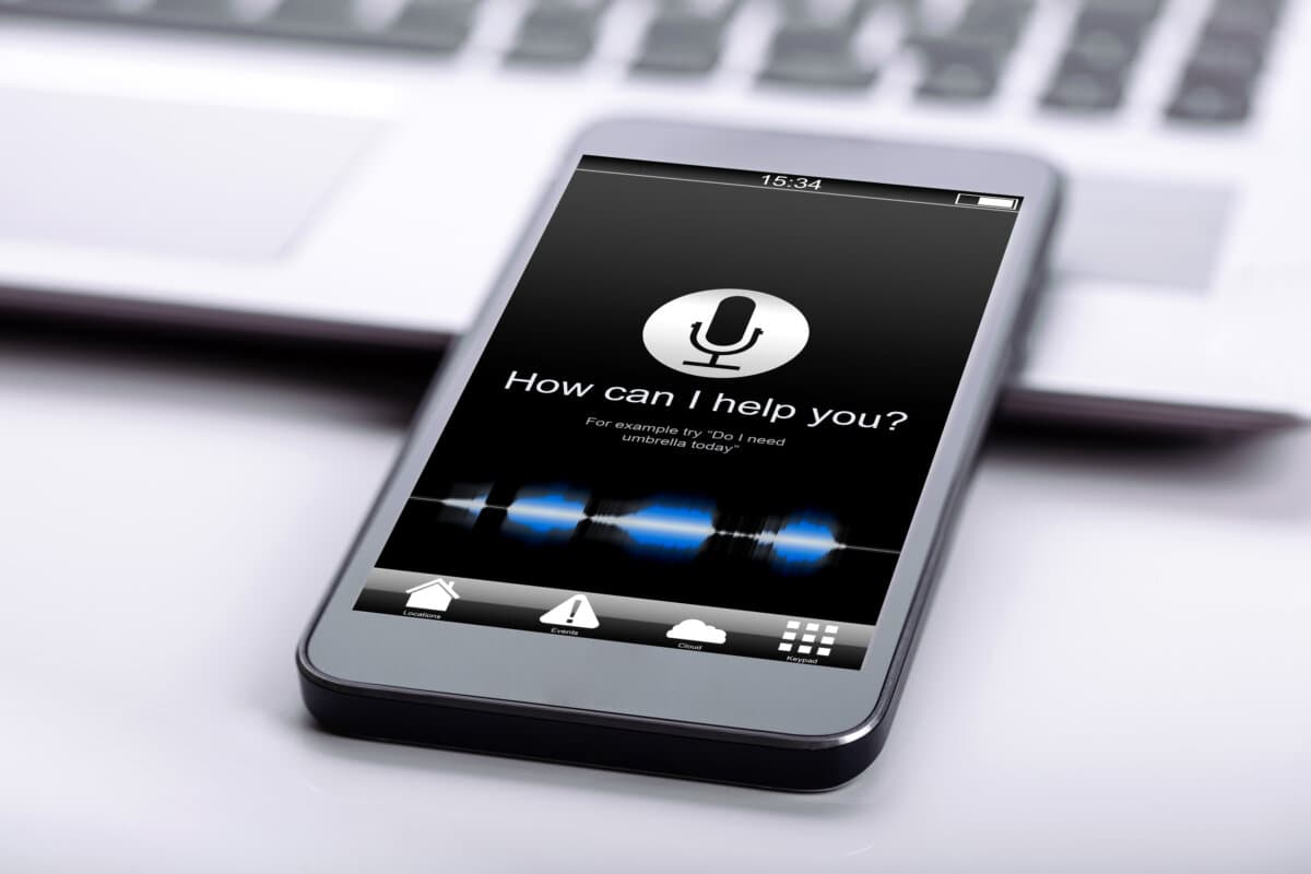 Smart Phone On Desk
