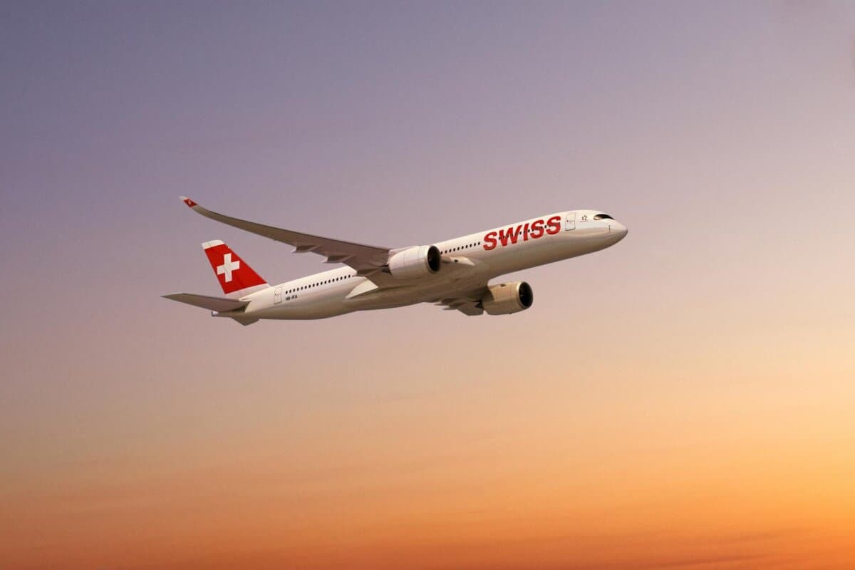Swiss Flugzeug