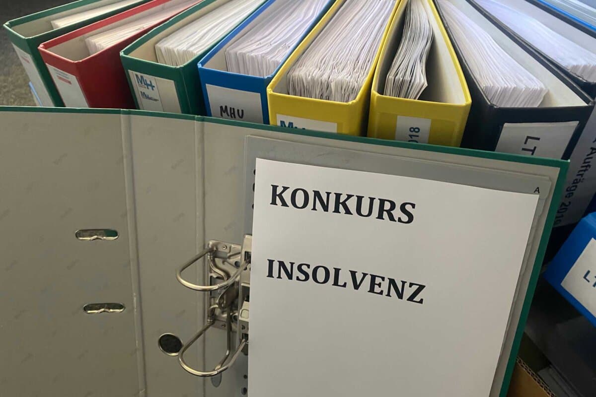 Konkurs Insolvenz